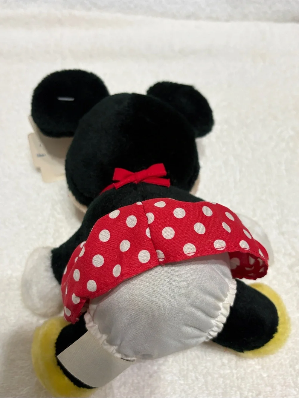 Disney Minnie Mouse Plush - Black, Red, White, Yellow